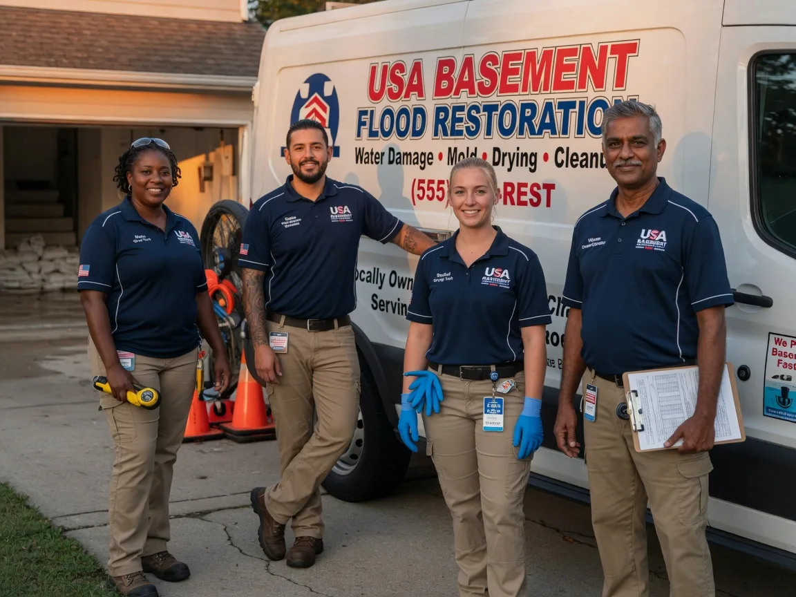 Basement Flood Cleanup company in Porterville, MS