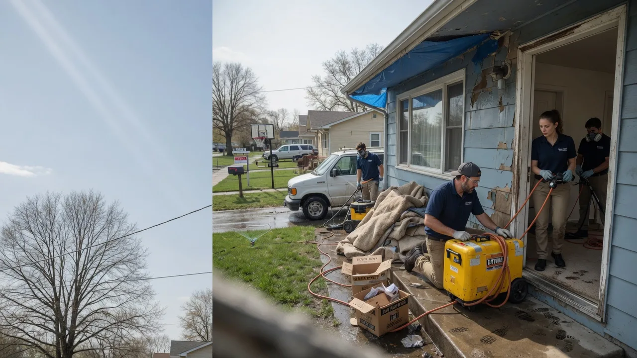 Basement Flood Cleanup in Porterville, MS near me